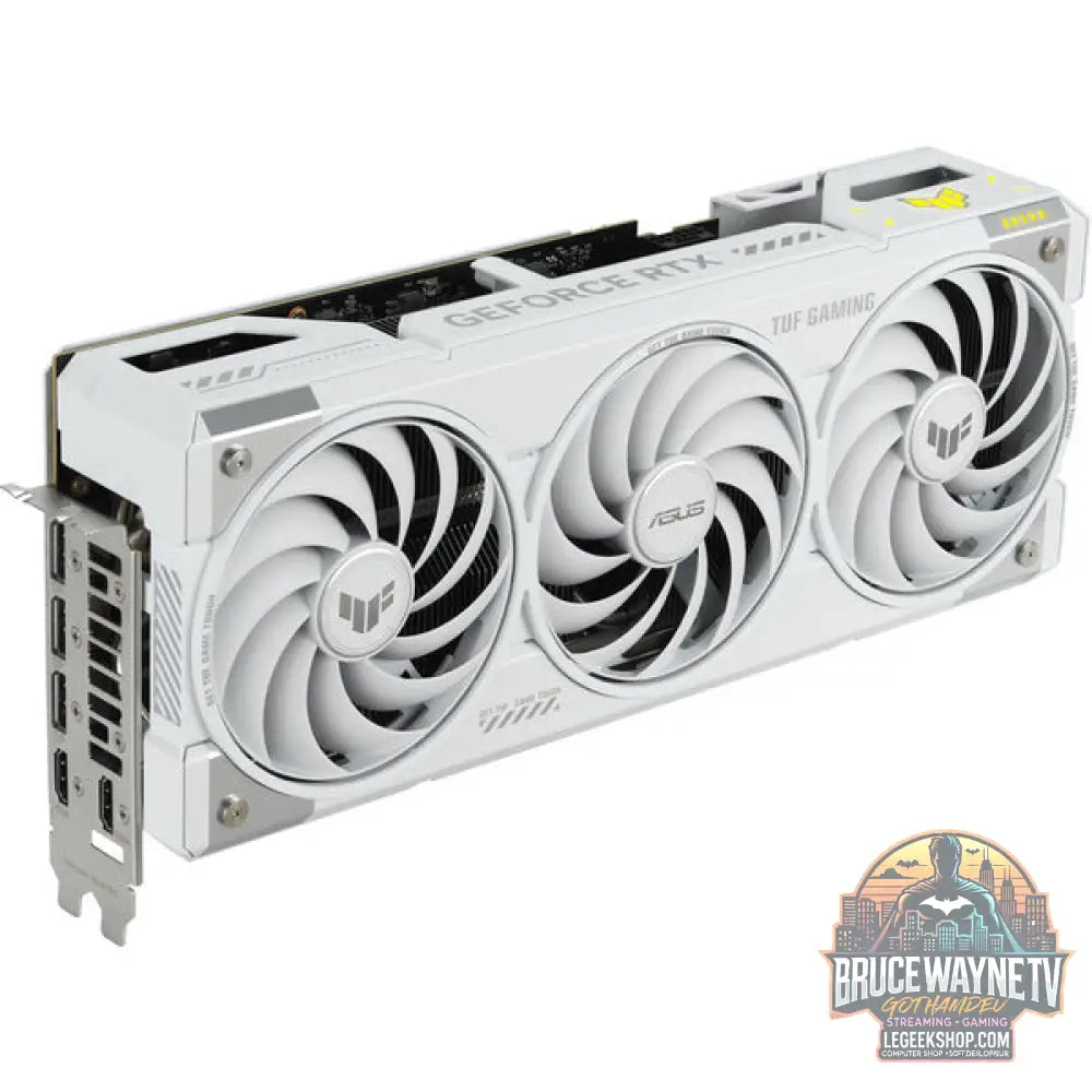 ASUS GeForce RTX 5070 Ti TUF GAMING OC WHITE Edition, carte graphique - ASUS - vue 3
