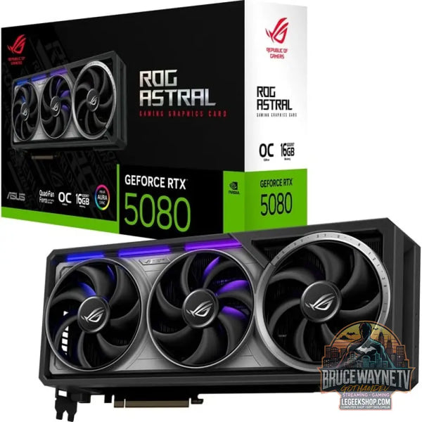 ASUS GeForce RTX 5080 ROG ASTRAL GAMING OC, carte graphique - ASUS