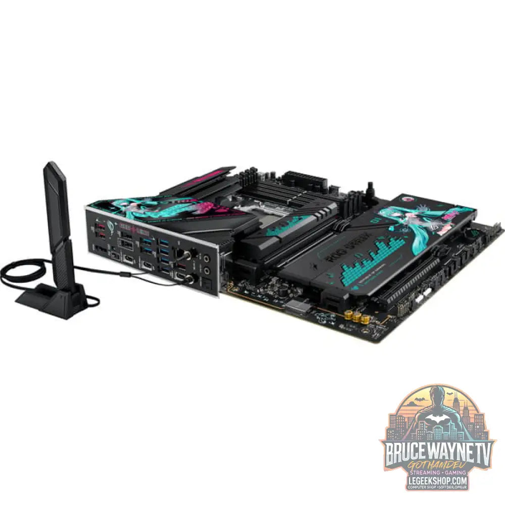 ASUS ROG STRIX X870E-H GAMING HATSUNE MIKU EDITION, carte mère - ASUS - vue 9