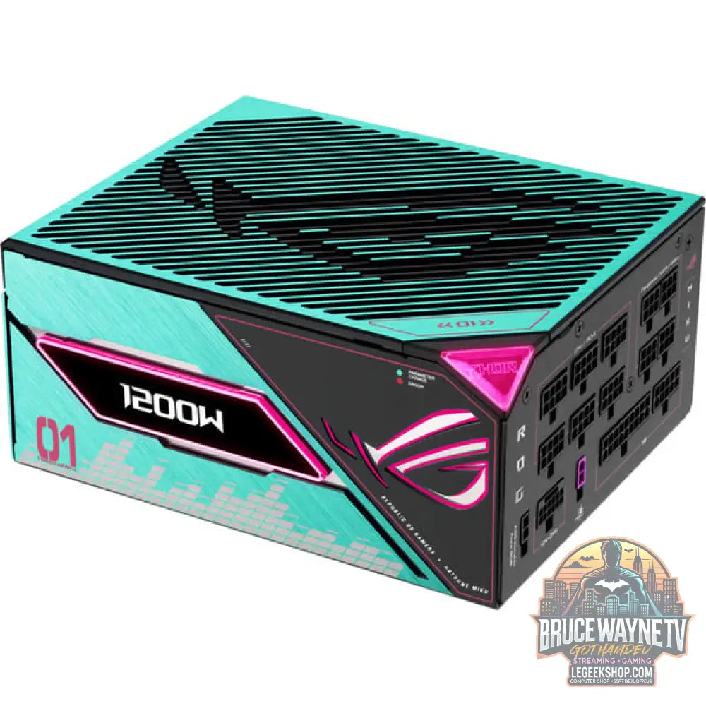 ASUS ROG Thor 1200W Platinum III Hatsune Miku Edition, alimentation PC - ASUS - vue 2