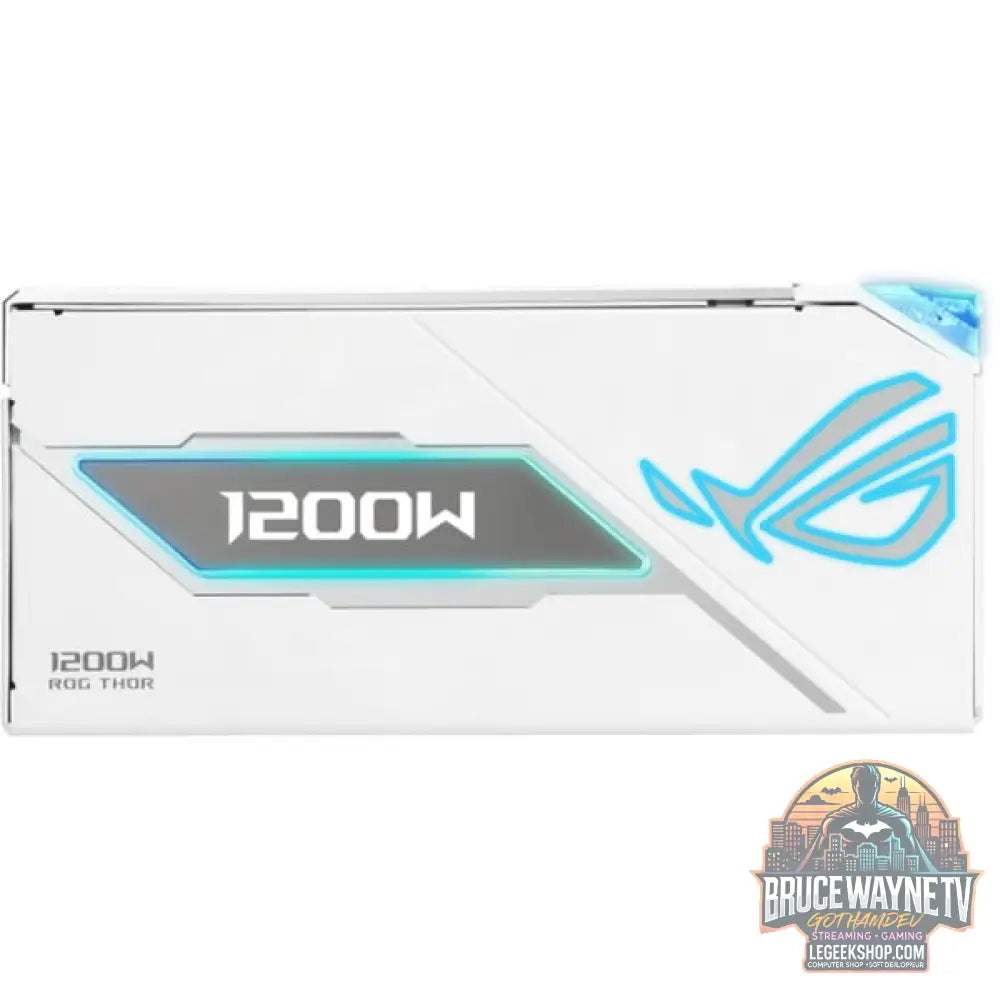 ASUS ROG Thor 1200W Platinum III White Edition, alimentation PC - ASUS - vue 2