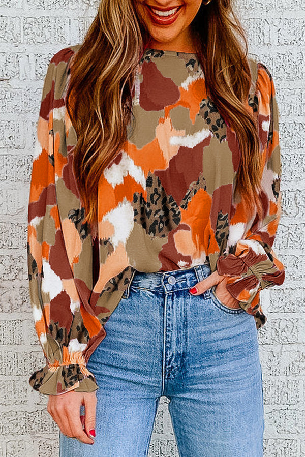 Blouse femme manches longues