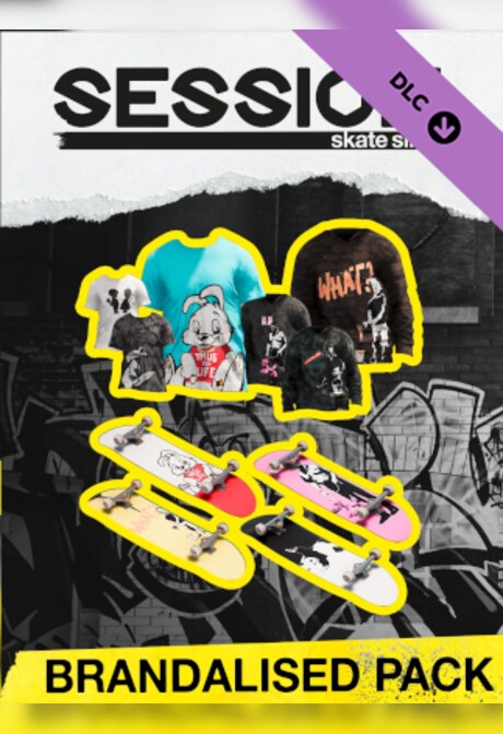 Session: Skate Sim - Brandalised Pack (PC) - Steam Gift - EUROPE
