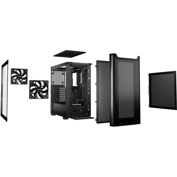 be quiet! PURE BASE 501 Airflow Window, Tower-Gehäuse - be quiet! - vue 6