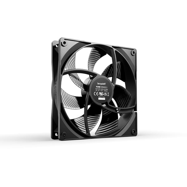 be quiet! Pure Wings 3 140mm PWM 3-Pack, Gehäuselüfter - be quiet! - vue 3