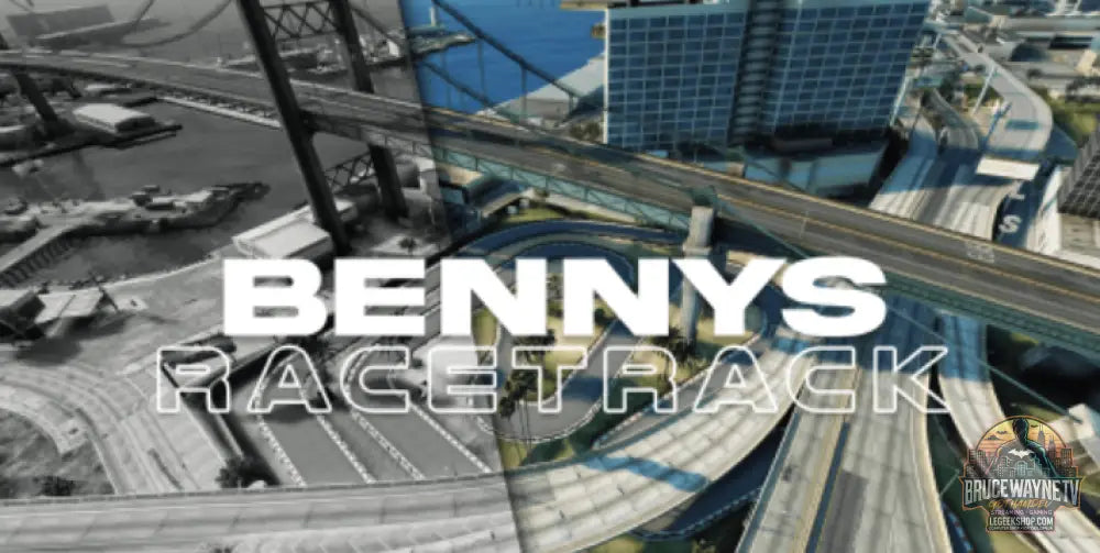Benny’s Luxury Racetrack MLO FiveM - Circuit 14 Virages - Pitstop - Workshop - Logo Custom - FiveM MLO
