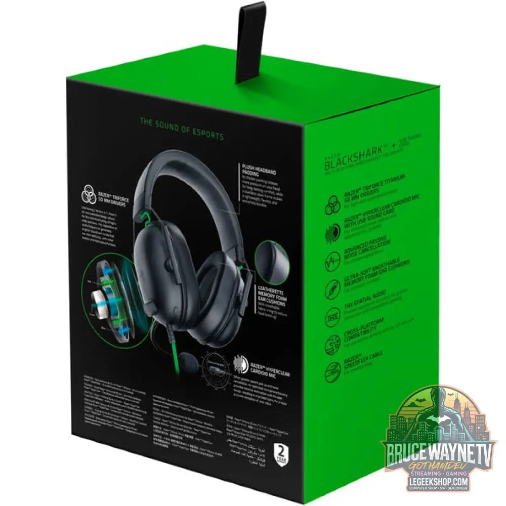 BlackShark V2 X - Razer - vue 7