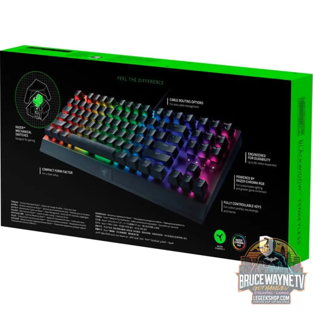 Blackwidow V3 Tenkeyless - Razer - vue 7