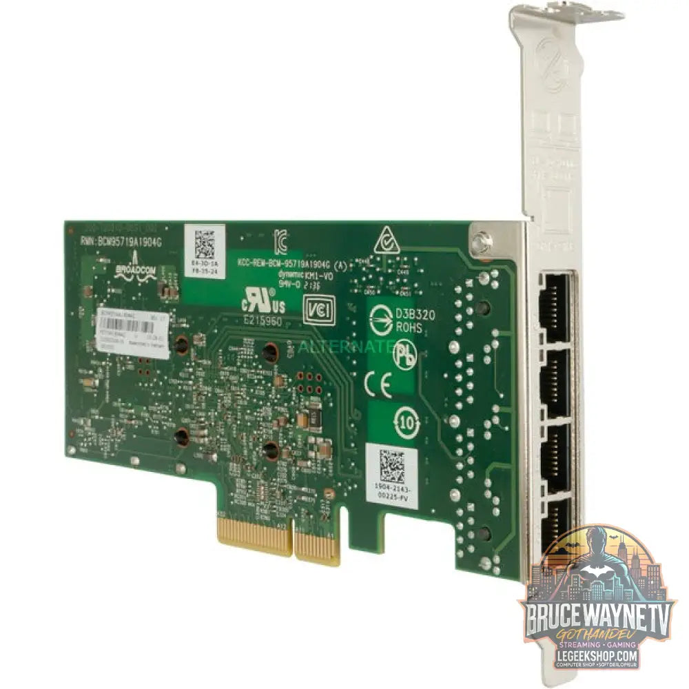 Broadcom NetXtreme 4x 1GbE, adaptateur réseau - Broadcom - vue 3
