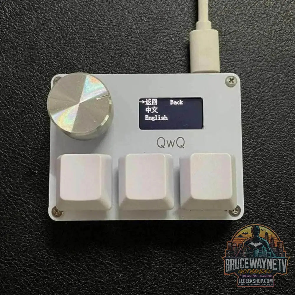 🎮 Mini Clavier Mécanique SayoDevice OSU O3C – Switchs Magnétiques Roses | Écran IPS & Ultra-Vitesse - Legeekshop