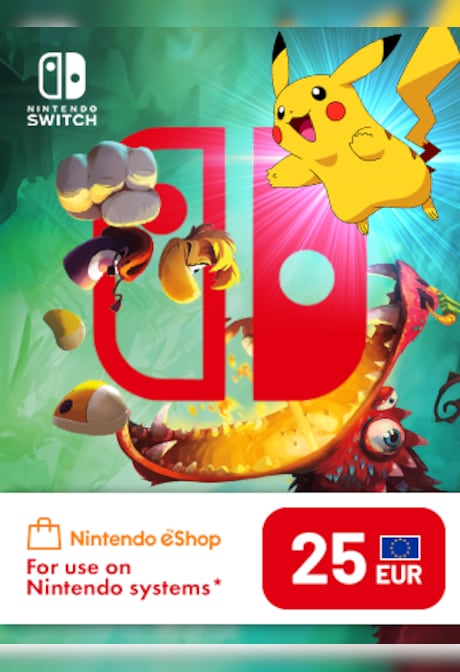 Nintendo eShop Card 25 EUR - Nintendo eShop Key - NETHERLANDS