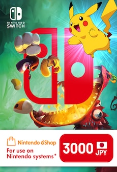 Nintendo eShop Card 3000 JPY - Nintendo eShop Key - JAPAN