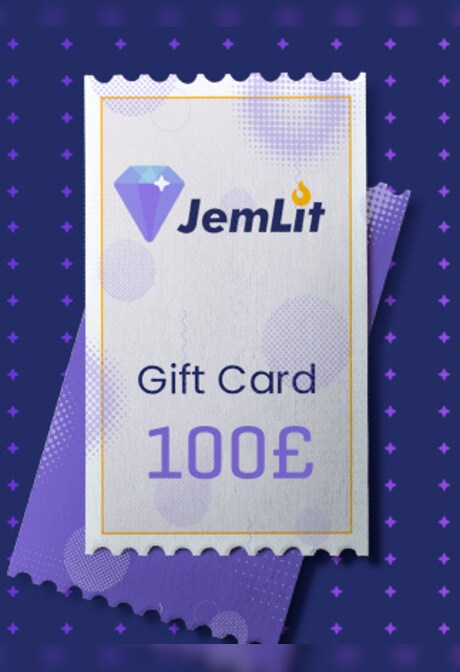 JemLit Gift Card 100 GBP - JemLit Key - GLOBAL