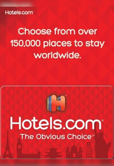 Hotels.com Gift Card 75 CAD - Hotels.com Key - GLOBAL