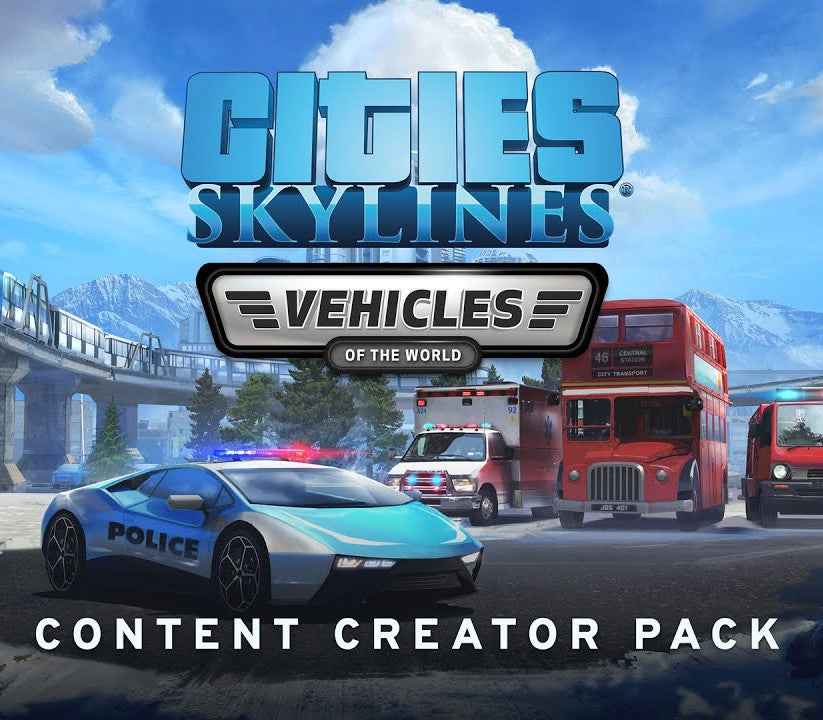 Cities: Skylines - Content Creator Pack: Vehicles of the World DLC