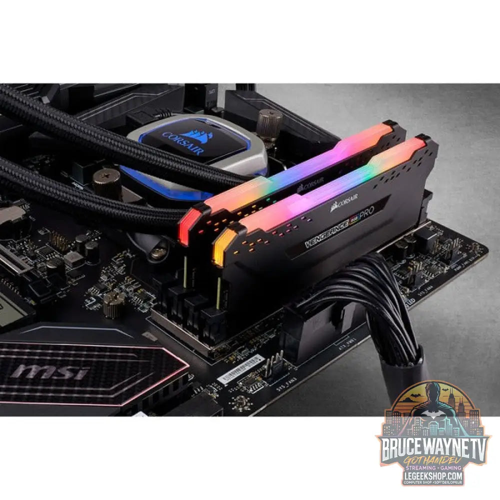 Corsair DIMM 32 GB DDR4-3200 (2x 16 GB) Dual-Kit, Arbeitsspeicher - Corsair - vue 4