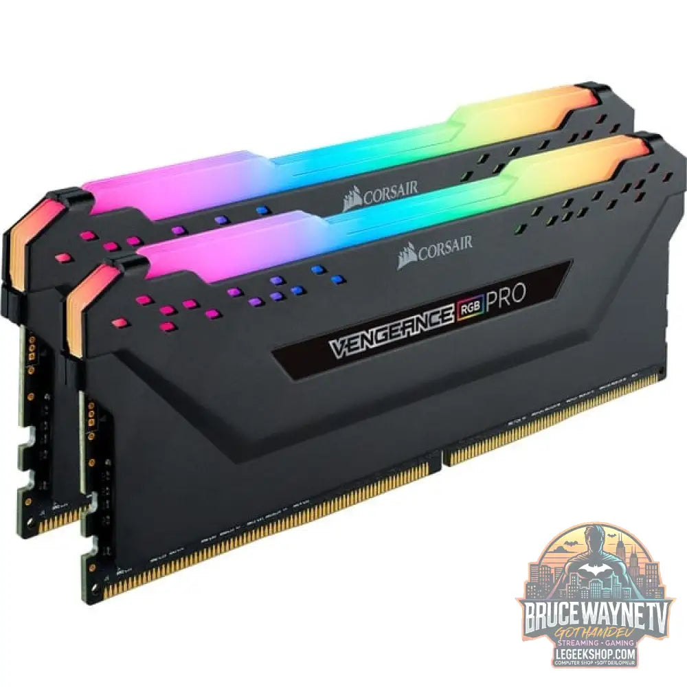 Corsair DIMM 32 GB DDR4-3200 (2x 16 GB) Dual-Kit, Arbeitsspeicher - Corsair - vue 2