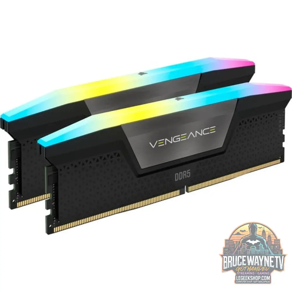 Corsair DIMM 32 GB DDR5-6000 (2x 16 GB) Dual-Kit, Arbeitsspeicher - Corsair - vue 2