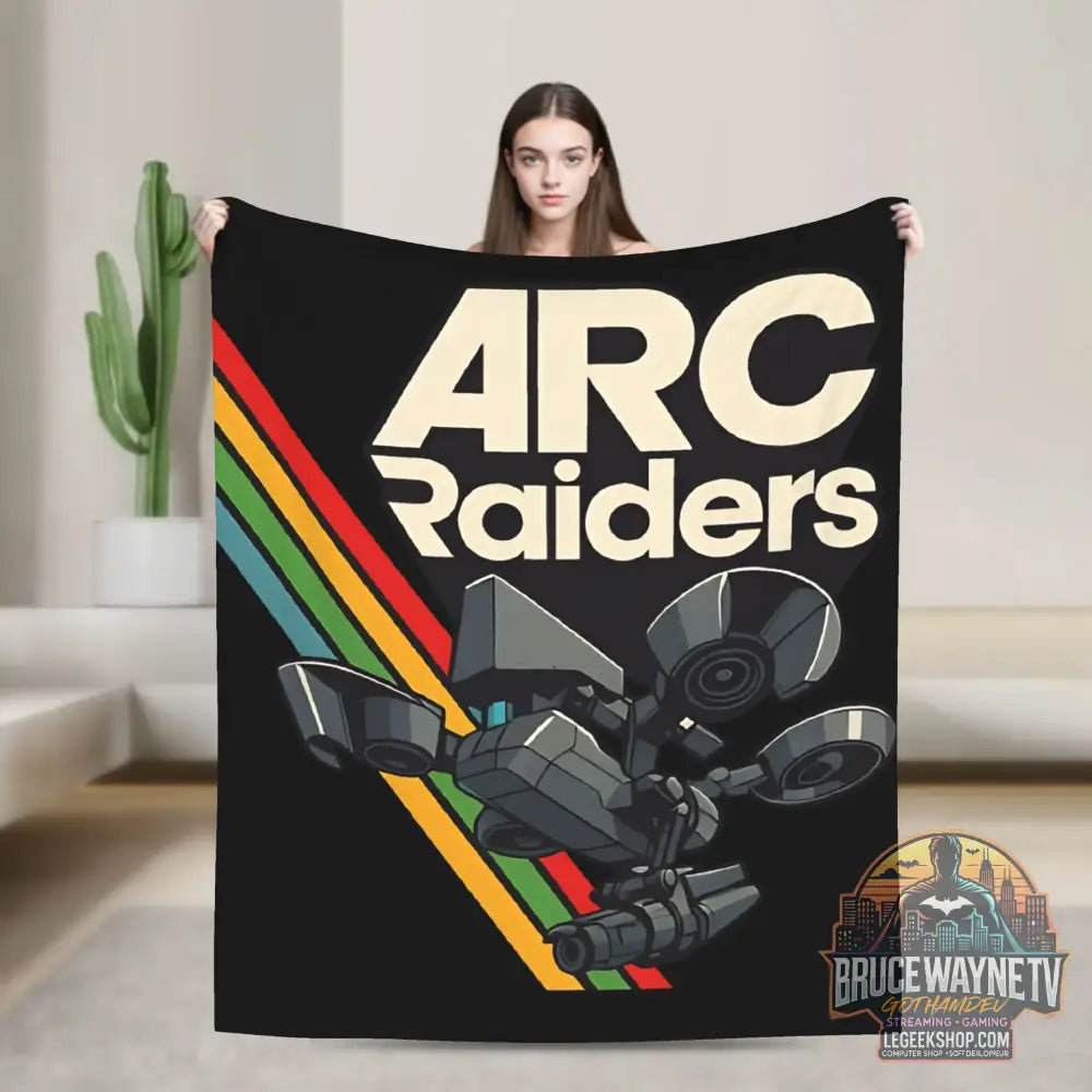 Couverture Arc Raiders Peluche Douce Canapé Lit 4 Saisons - 10 / 150x200cm - Couverture