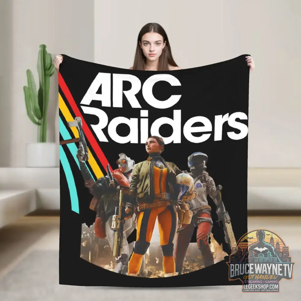 Couverture Arc Raiders Peluche Douce Canapé Lit 4 Saisons - 12 / 150x200cm - Couverture