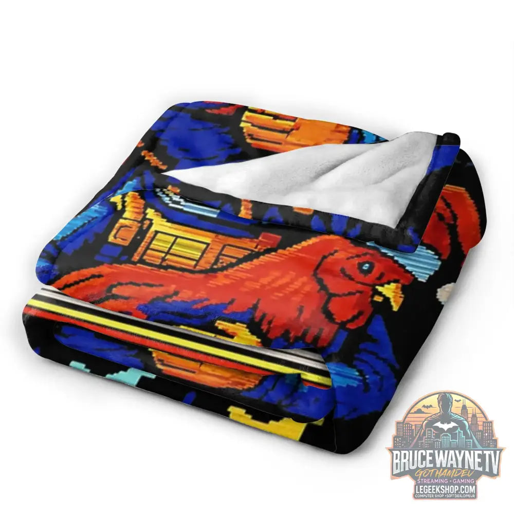 Couverture Arc Raiders Peluche Douce Canapé Lit 4 Saisons - Couverture