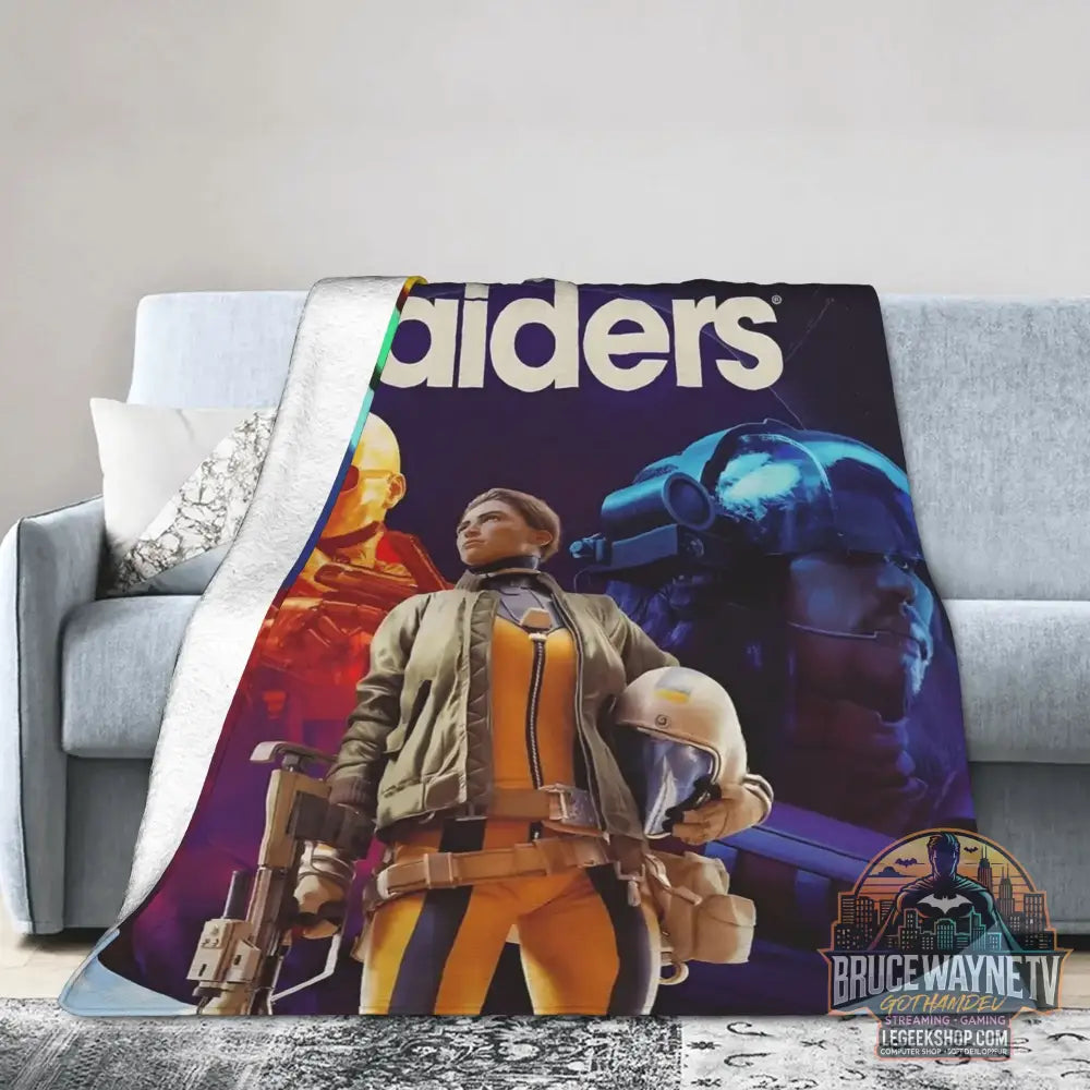 Couverture Polaire Arc Raiders - Plaid Flanelle Doux Gaming - Couvertures & Plaids Gaming