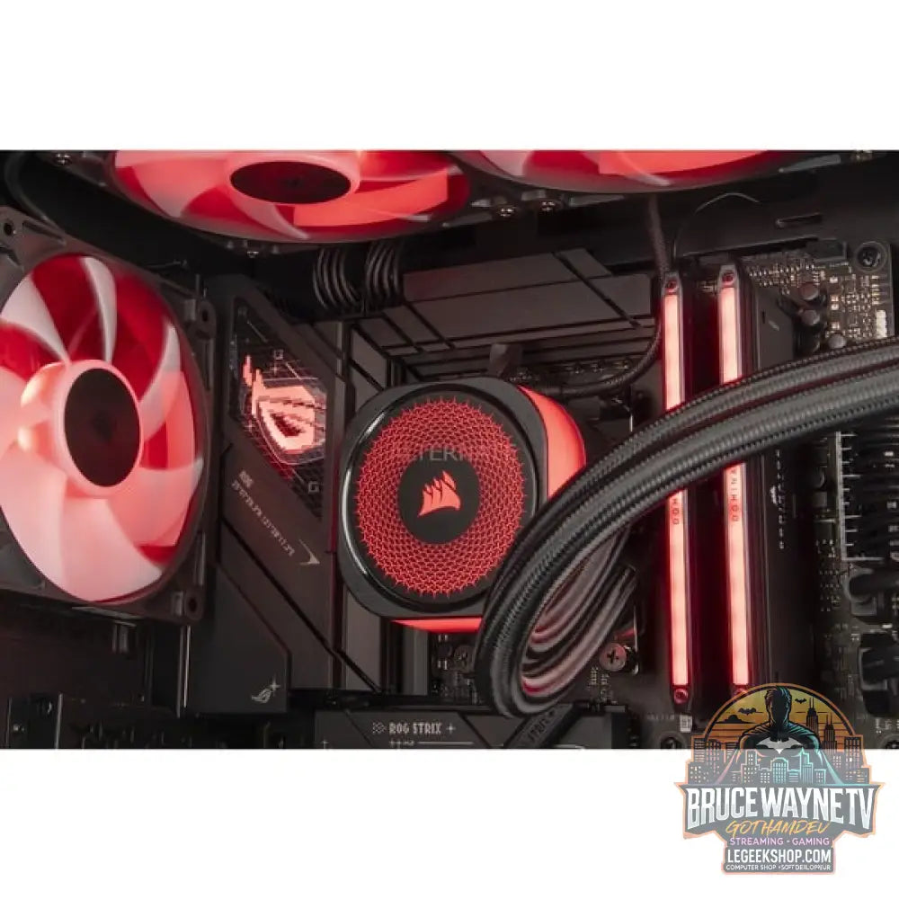 Custom PC Series • iCUE Red Elements Gaming-PC — vue 9