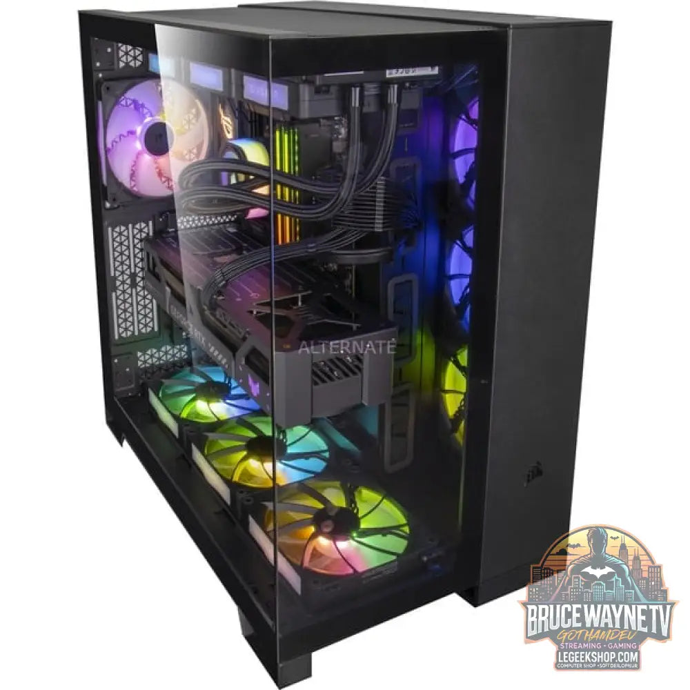 Custom PC Series • iCUE Red Madness Gaming-PC — vue 3