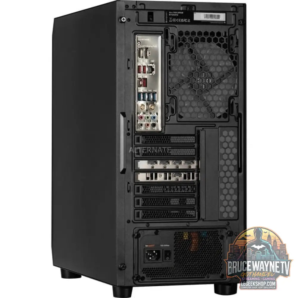Custom PC Series • Red Hero Elements Gaming-PC — vue 8