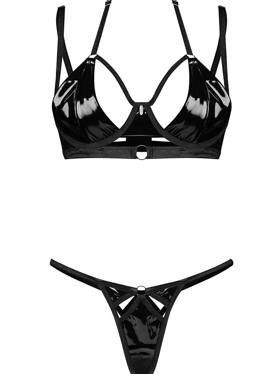 Ensemble lingerie femme Obsessive L Ensemble Sexy — noir