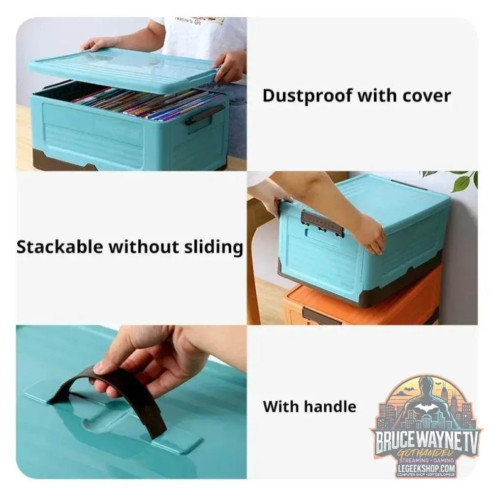📦 Boîte de Rangement Pliante Multifonction – Camping, Maison & Voiture - Legeekshop
