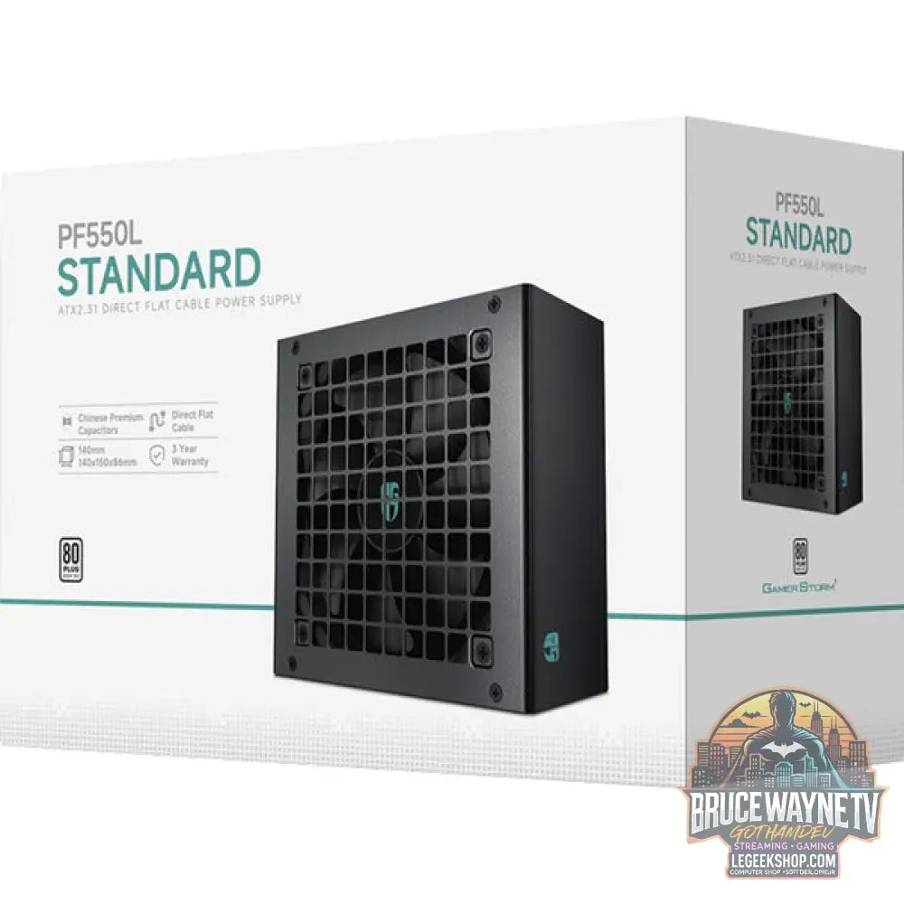 DeepCool GAMER STORM PF550L, alimentation PC - DeepCool - vue 7