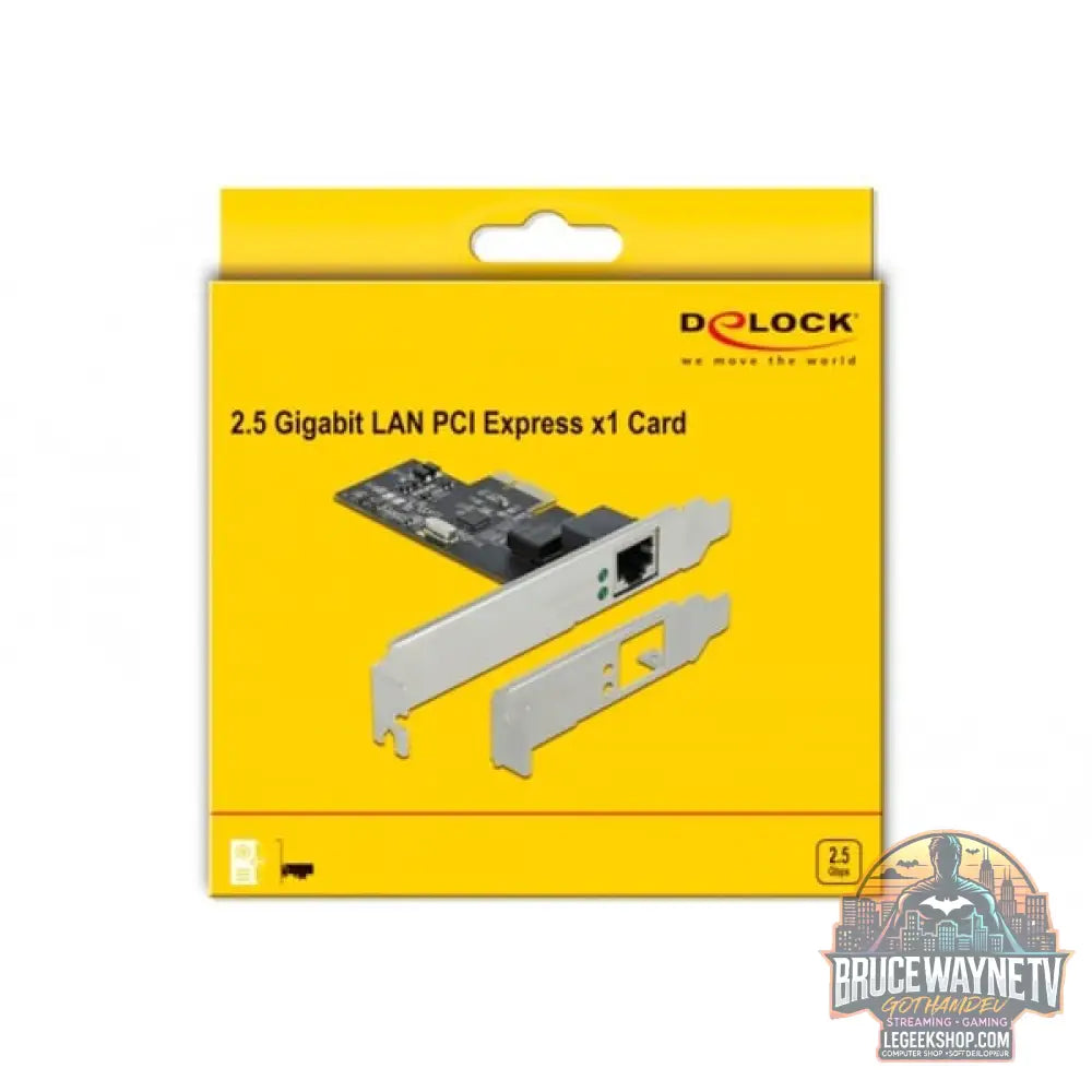 DeLOCK PCI Express x1 Karte auf 1 x 2,5 Gigabit LAN, adaptateur réseau - DeLOCK - vue 5