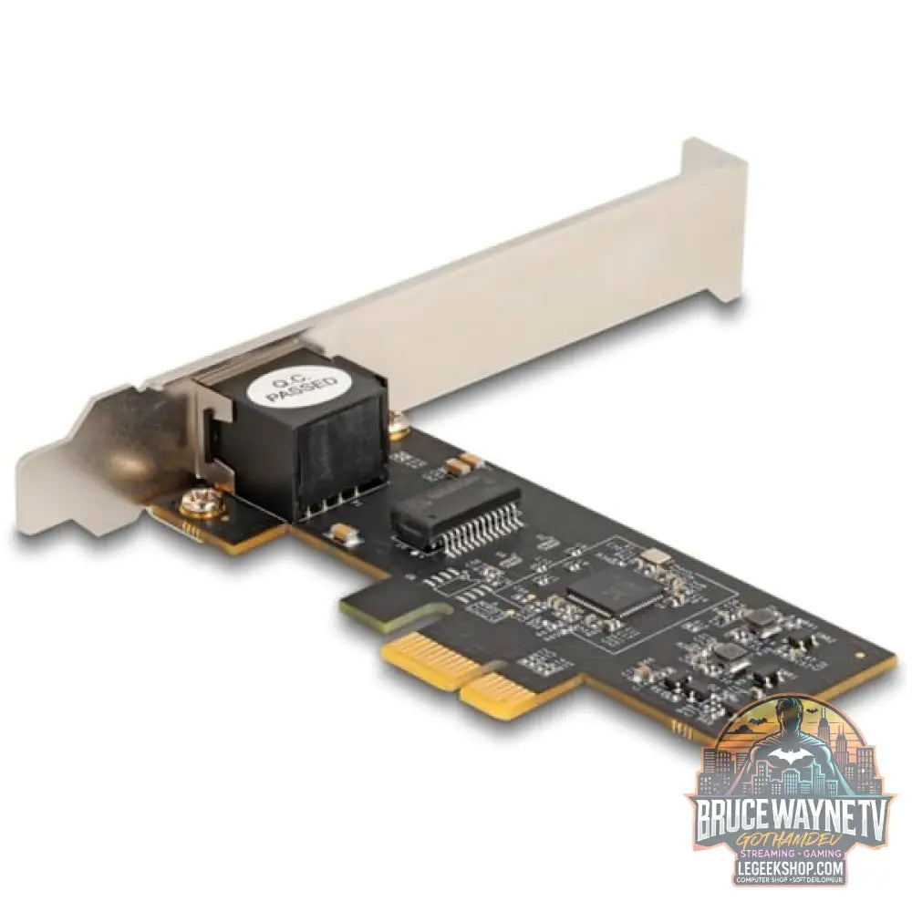 DeLOCK PCI Express x1 Karte zu 1 x RJ45 5 Gigabit LAN RTL8126 - DeLOCK - vue 3