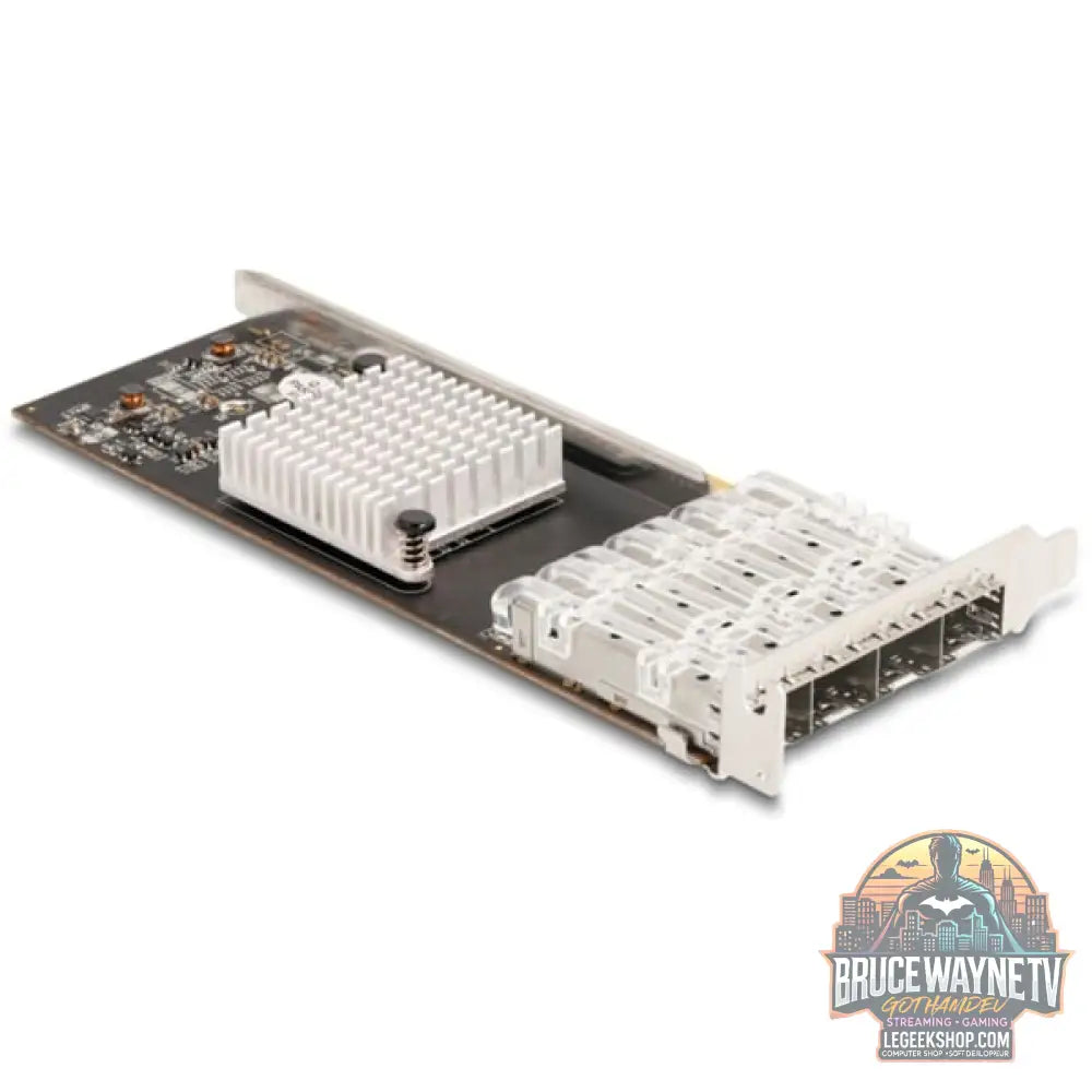 DeLOCK PCI Express x4 zu 4 x SFP Slot Gigabit LAN i350, adaptateur réseau - DeLOCK - vue 2