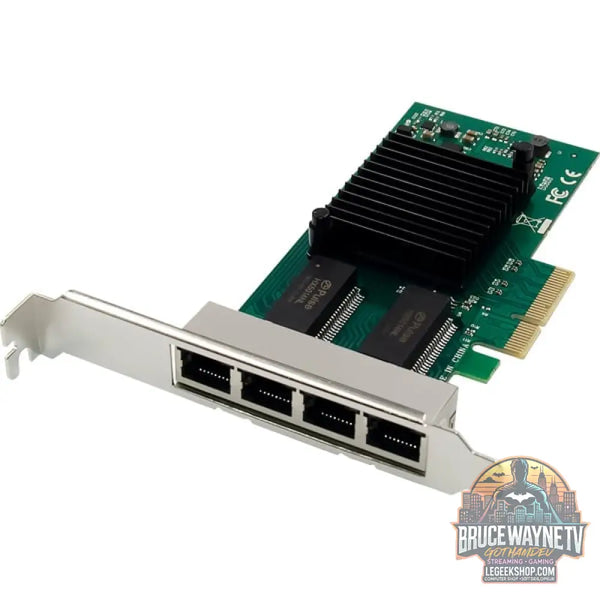 Digitus 4-Port Gigabit Ethernet, adaptateur réseau - Digitus