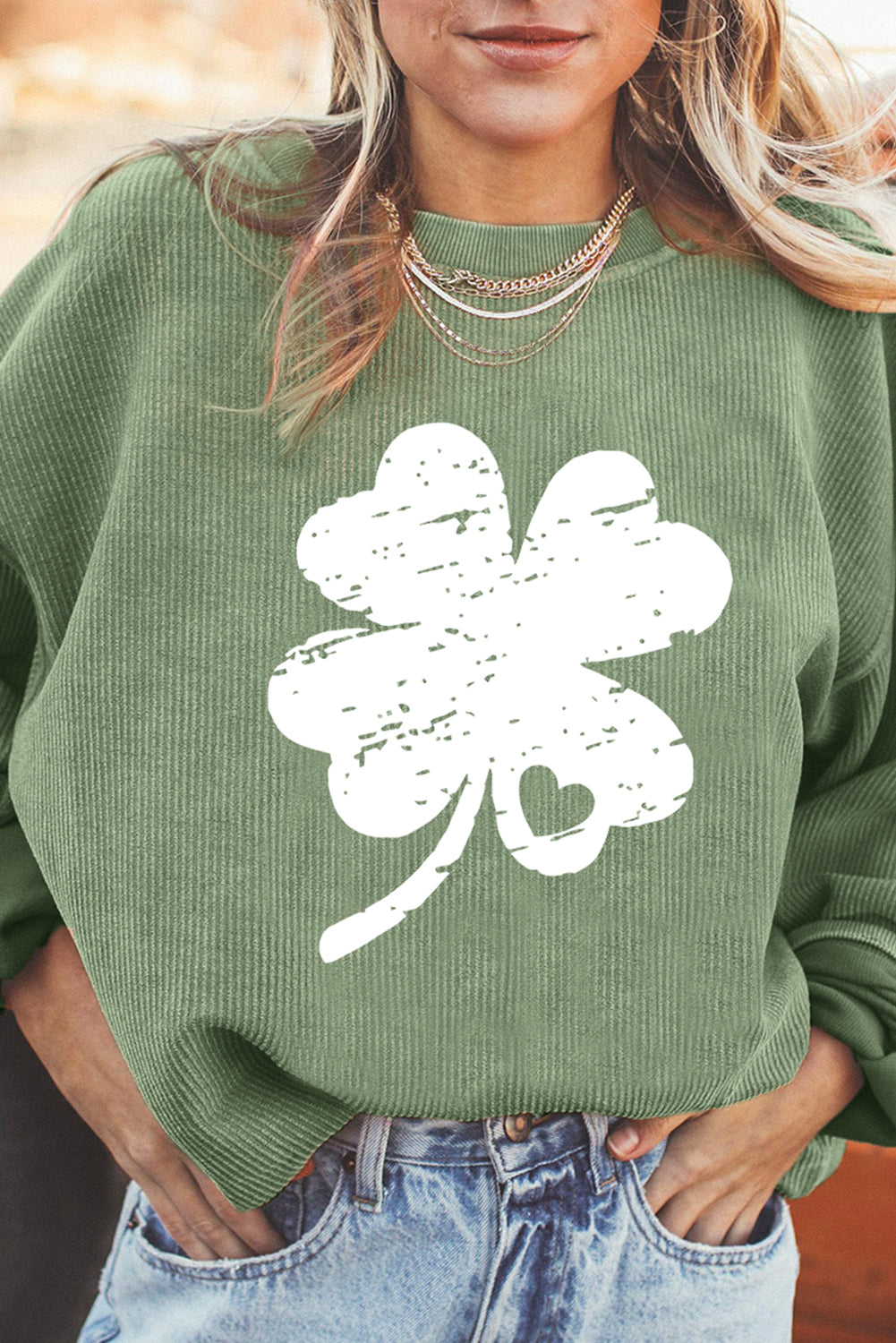 Sweat femme — vert