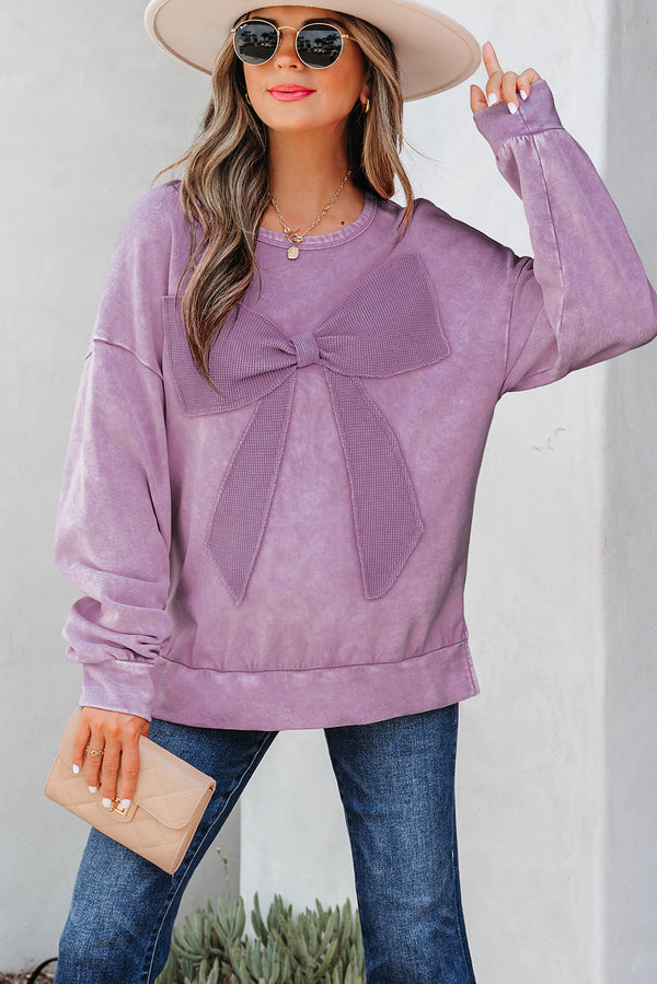Sweat femme patchwork