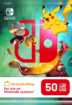 Nintendo eShop Card 50 USD - Nintendo eShop Key - NORTH AMERICA