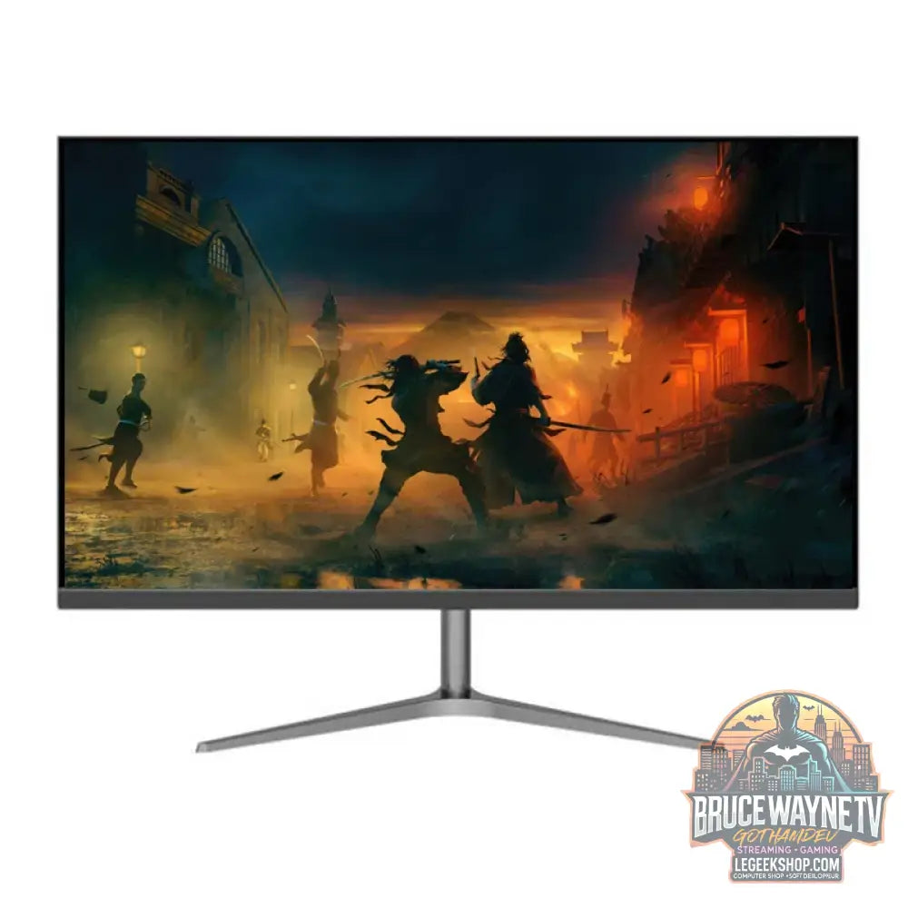 Écran Gaming 24 Pouces FHD 1080p 165Hz 1ms IPS Frameless LED Monitor PC - 1920 X 1080 / Black / 24’’|ZWS238W - Écran