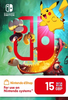 Nintendo eShop Card 15 GBP - Nintendo eShop Key - UNITED KINGDOM
