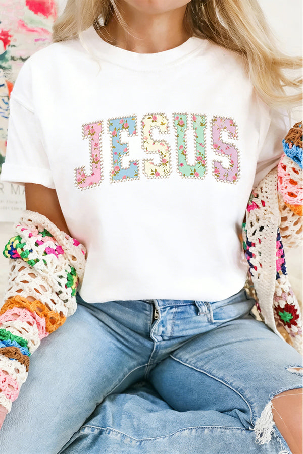 T-shirt femme floral