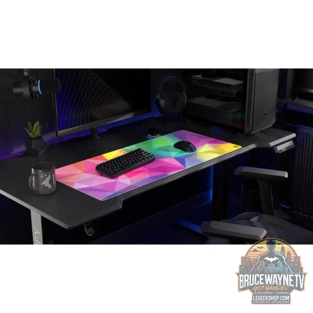 ENDORFY Crystal Spectrum XL, tapis de souris gaming multicolore - ENDORFY - vue 2