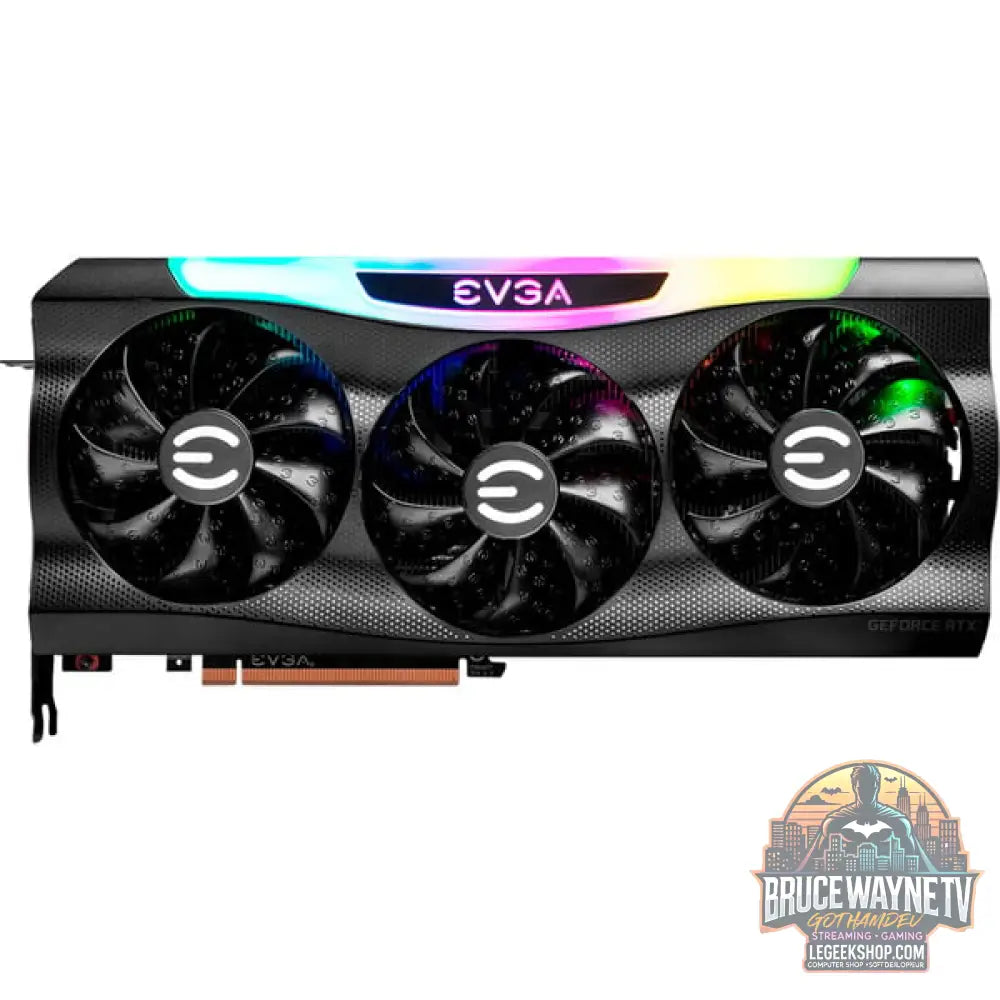 EVGA GeForce RTX 3070 FTW3 ULTRA, carte graphique 3x DisplayPort, 1x HDMI - EVGA - vue 3