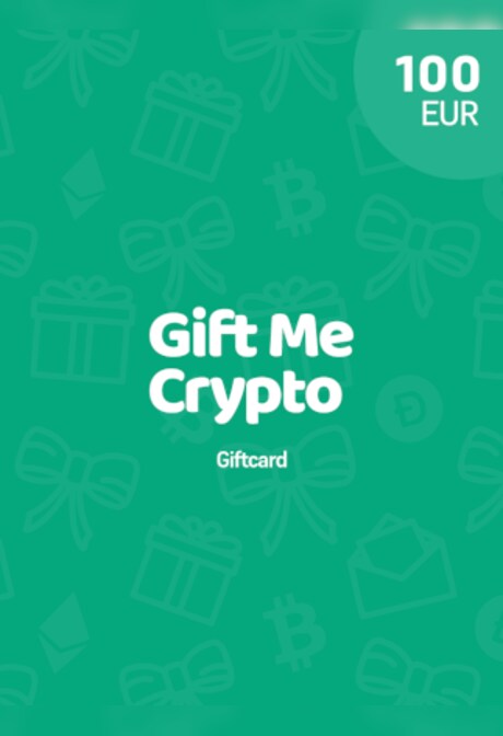 Gift Me Crypto Gift Card 100 EUR - giftmecrypto Key - GLOBAL