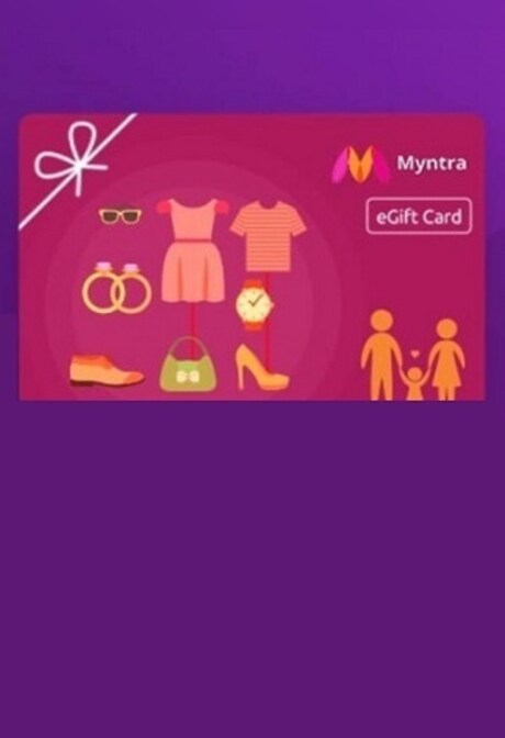 Myntra Gift card 1000 INR - Myntra Key - INDIA