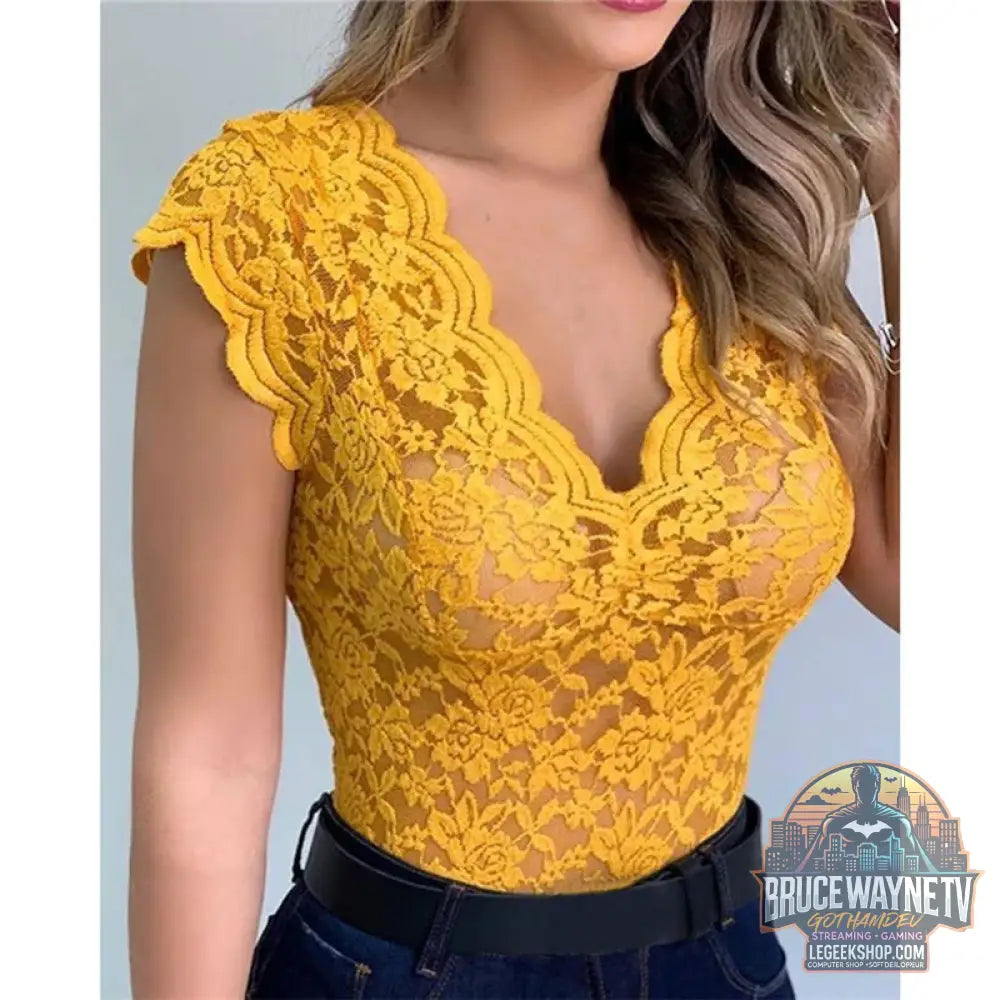 Femmes été Sexy dentelle Crochet Cardigan décontracté couleur unie hauts femme tendance dentelle évider haut