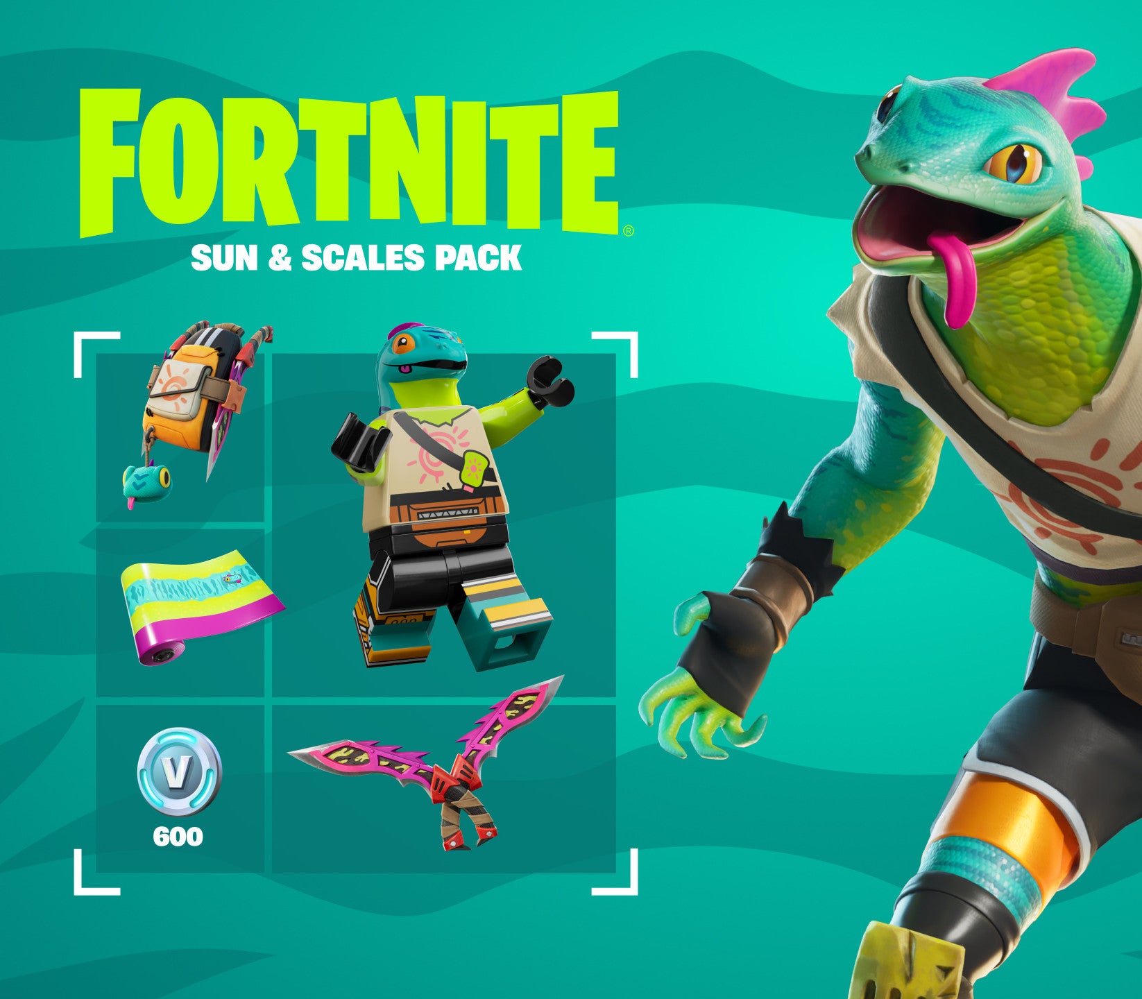 Fortnite - Sun & Scales Pack DLC EU XBOX One /