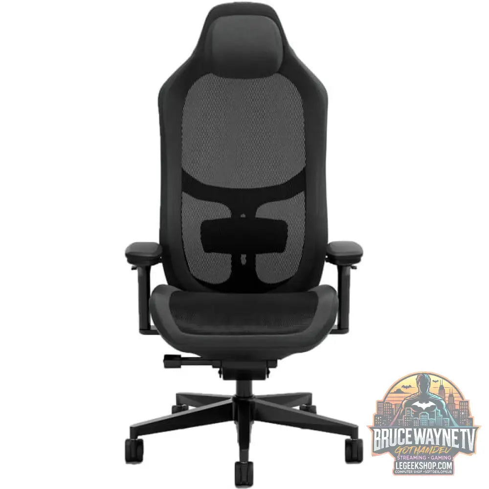 Fractal Design chaise gaming Refine Mesh Dark - Fractal Design - vue 2