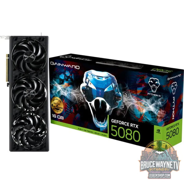 Gainward GeForce RTX 5080 Python III OC, carte graphique - Gainward